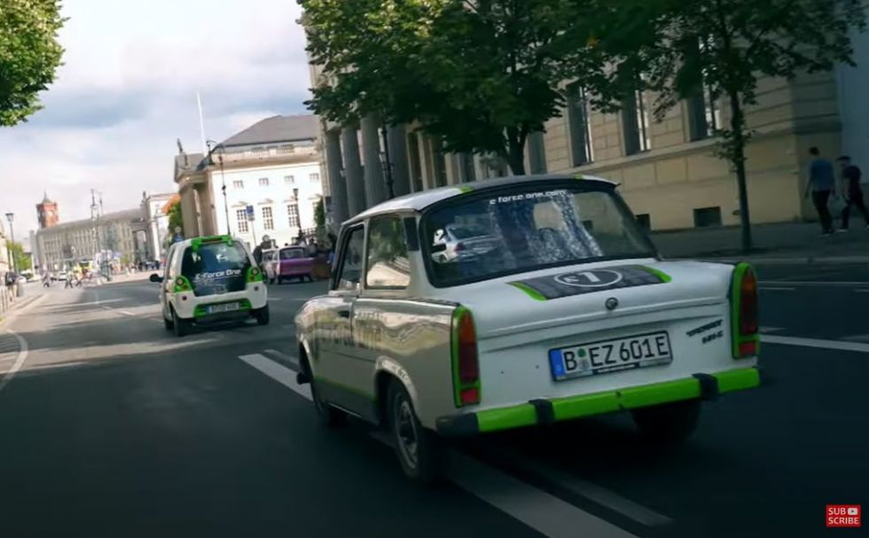 Trabant z električnim motorjem