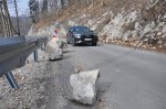 Z Bleda do Ajdovščine po asfaltu, makadamu in zasneženi cesti - fotografija 27