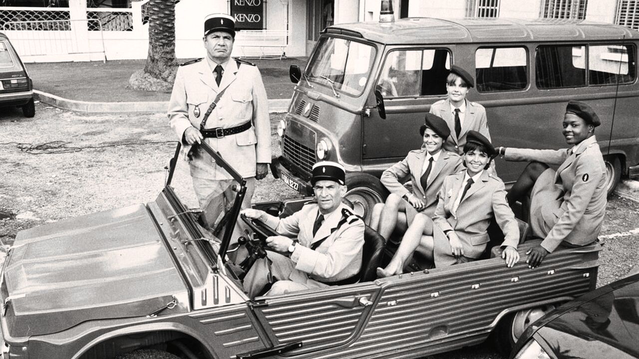 Legendarna zasedba iz St. Tropeza v filmu Žandar in žandarke (1982), zadnjem iz serije. Je tudi zadnji film Louisa de Funesa in režiserja Jeana Giraulta.