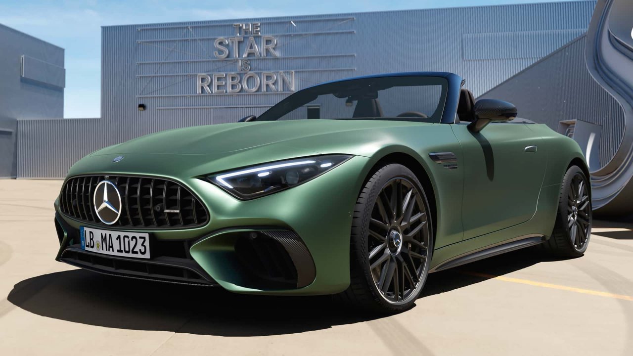 Mercedes-AMG SL 63 z elektriko še močnejši
