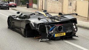 Na Hrvaškem razbita Pagani Zonda je spet na cesti 
