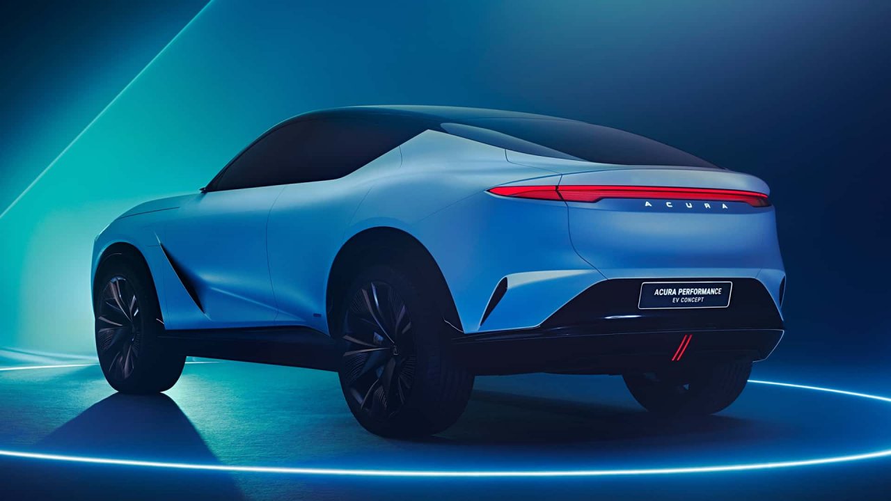 Acura s konceptom napoveduje novega zmogljivega SUV-ja