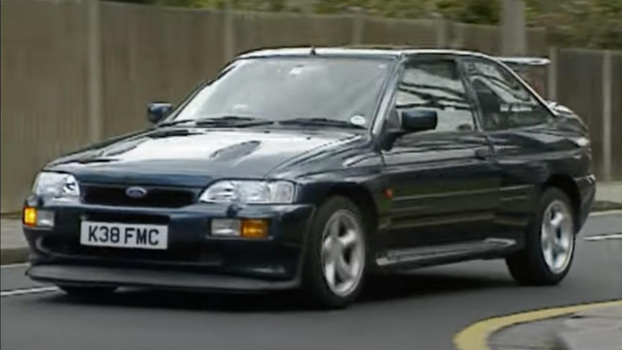Ford Escort RS Cosworth, ki ga je vozil Jeremy Clarkson Ford Escort RS Cosworth, ki ga je vozil Jeremy Clarkson