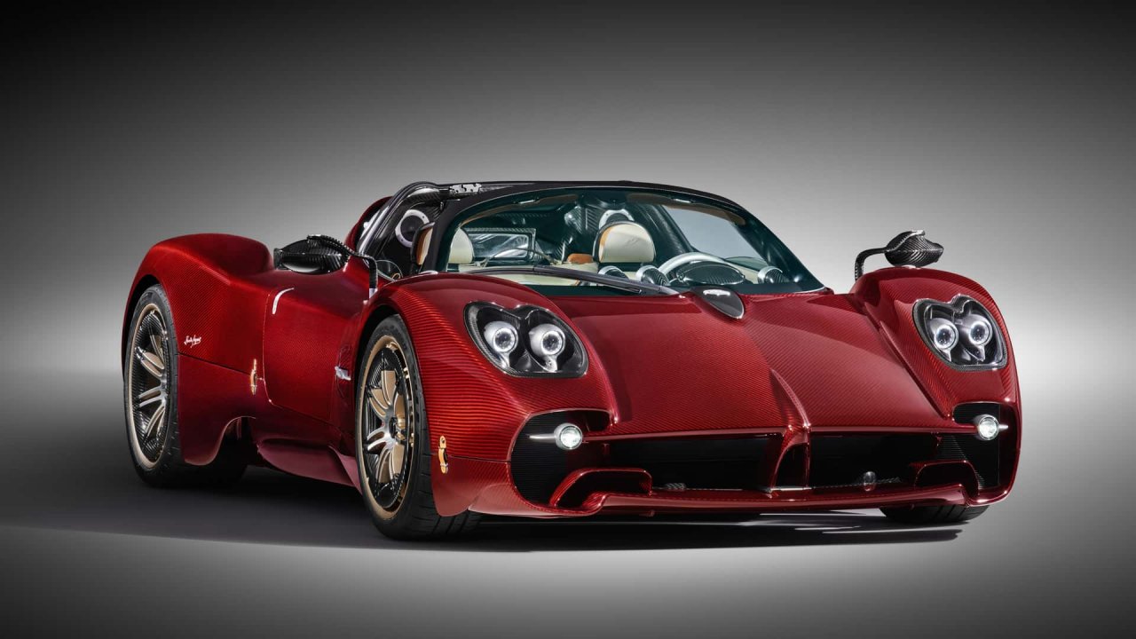 Pagani Utopia kot roadster za več kot tri milijone evrov