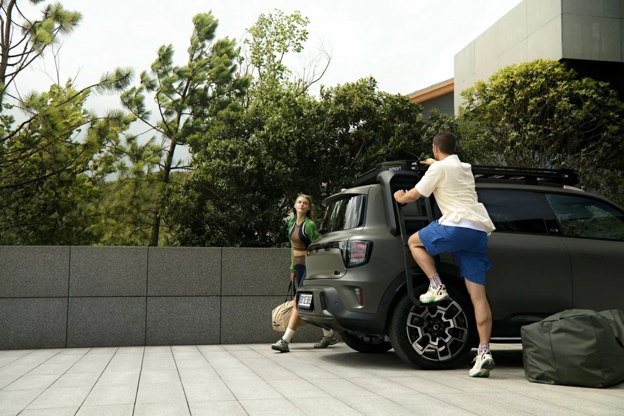 Smart predstavil premium električnega križanca s 740 km dosega