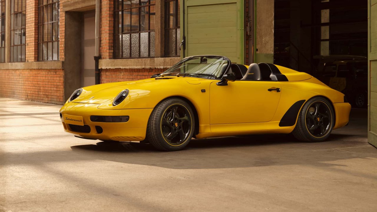 Unikatni 993 Speedster za posebnega ljubitelja znamke