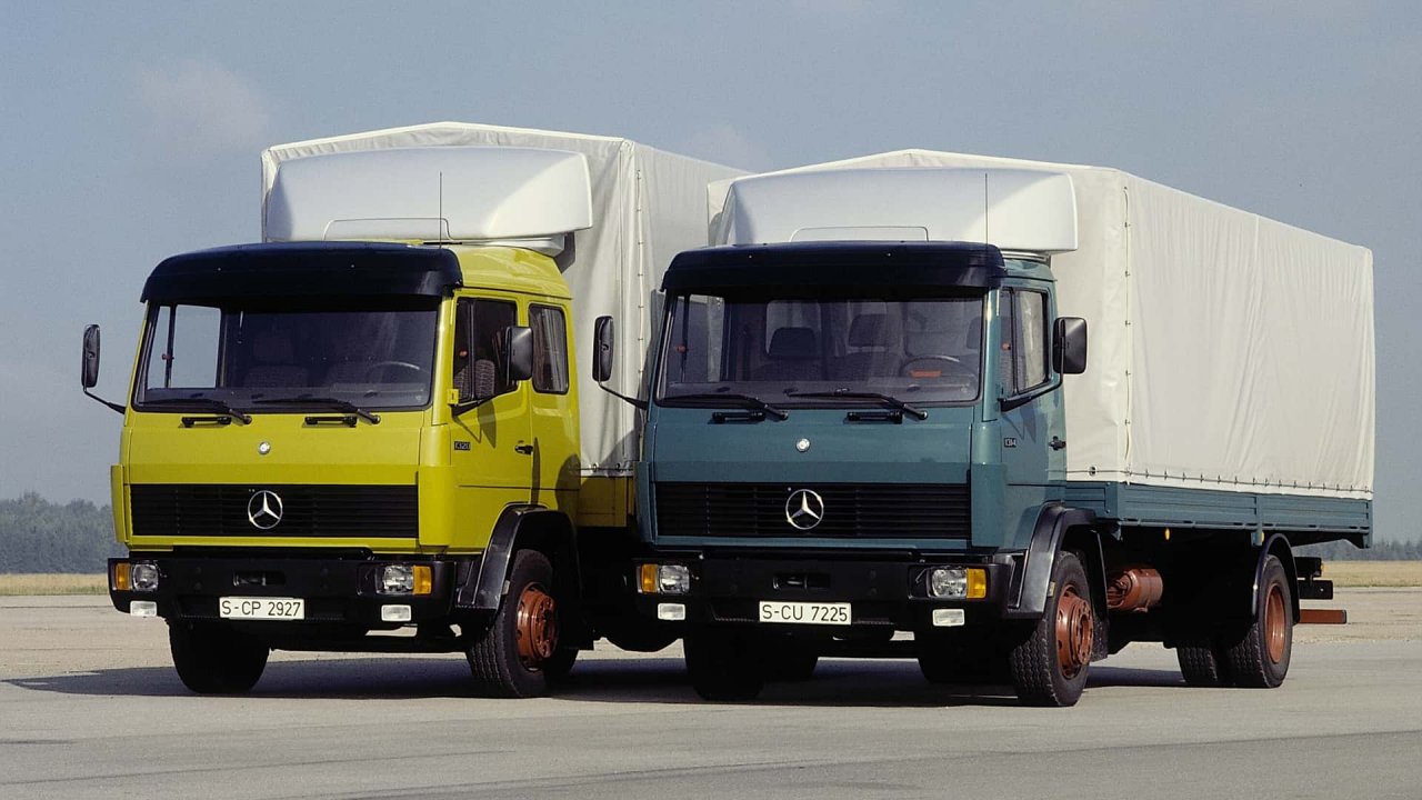 Štiri desetletja Mercedesove lahke tovorne konjenice