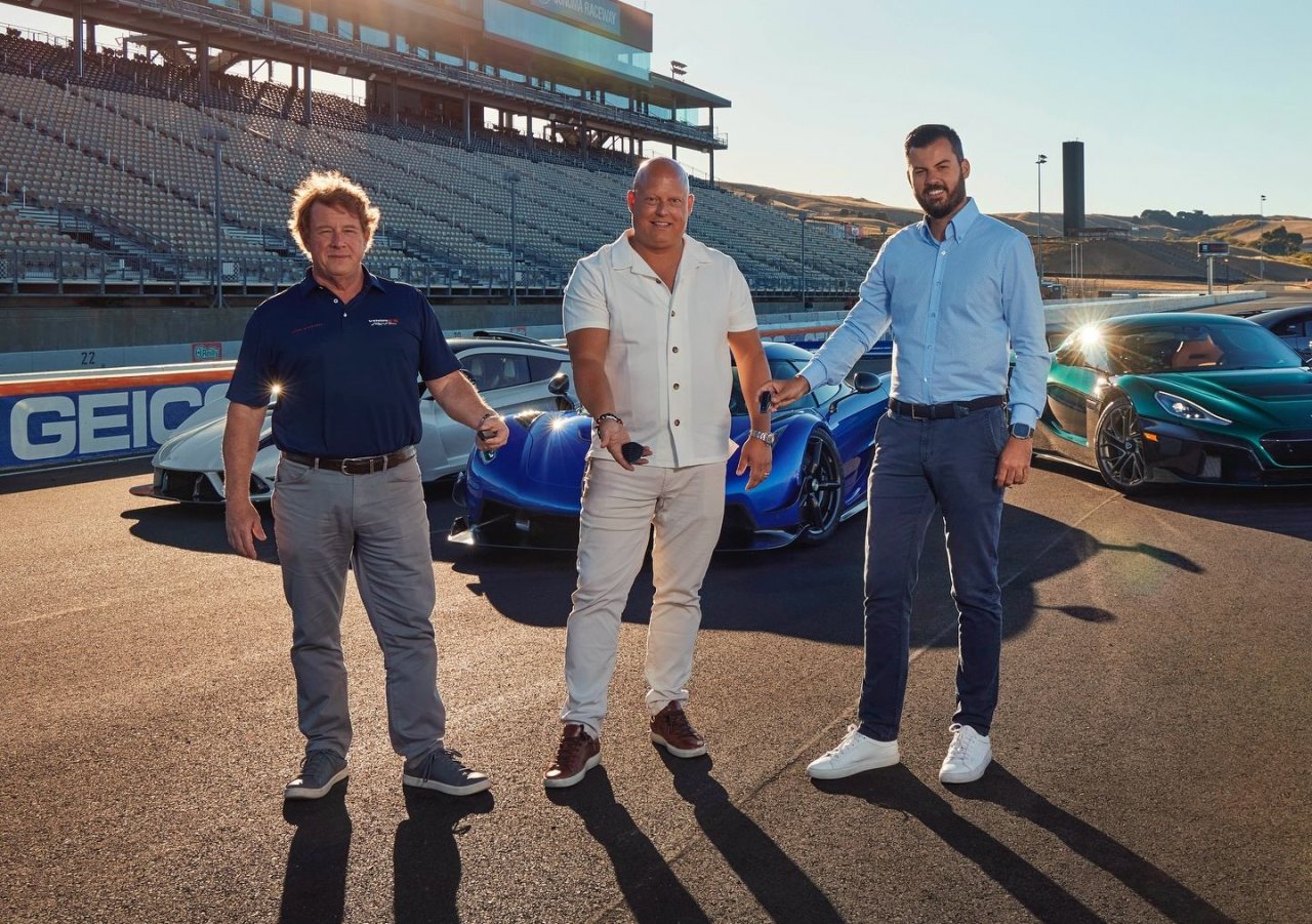 Ko se na dirkališču znajdejo Koenigsegg, Hennessey in Rimac