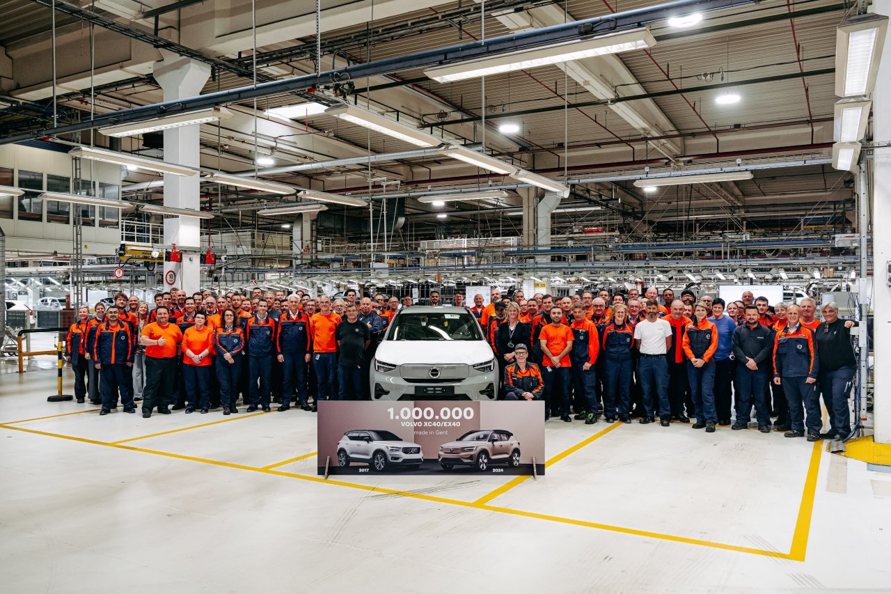 Volvo proizvedel milijonti XC40 Volvo proizvedel milijonti XC40