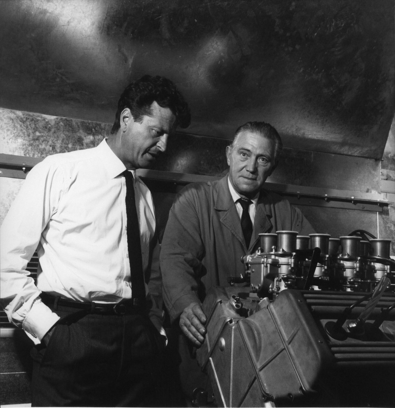 Jean Redele in Amedee Gordini leta 1964.
