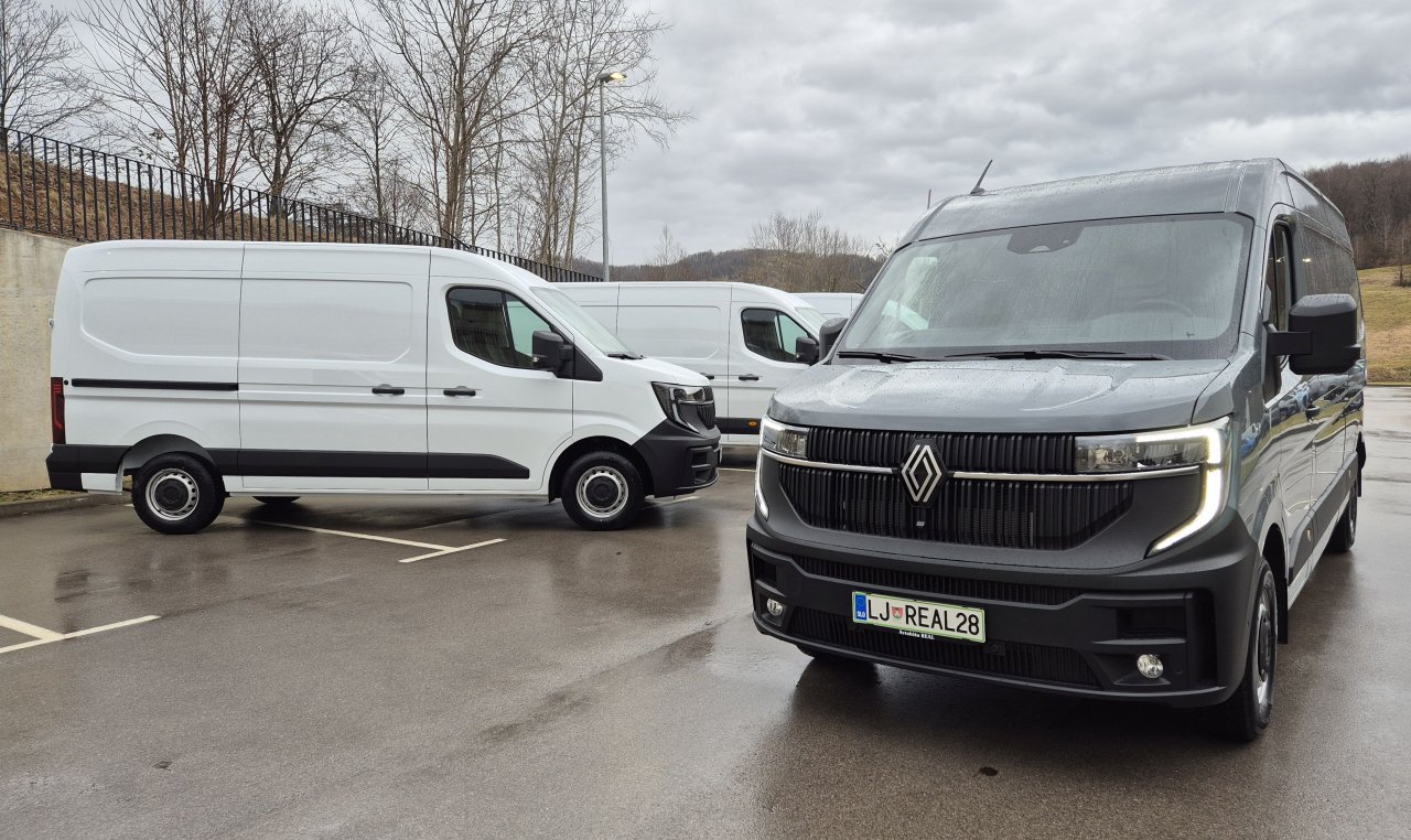 Največji dostavnik na dizel ali elektriko, na vodik še ne