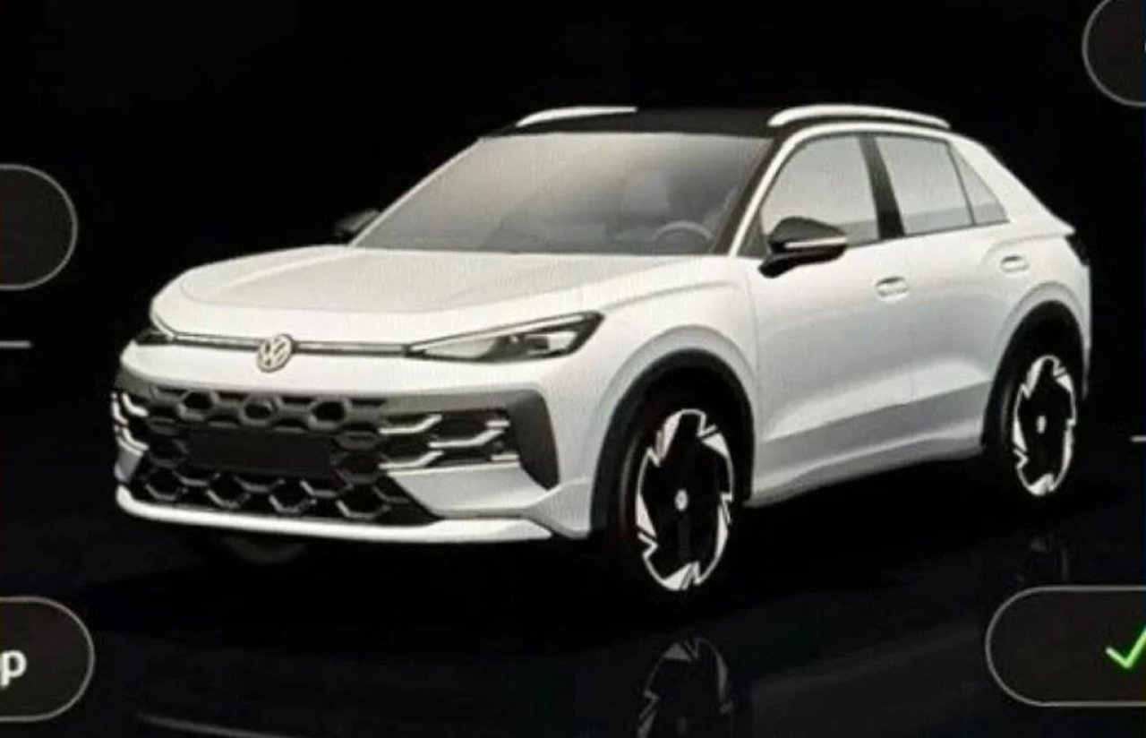 Prvi obrisi prenovljenega Volkswagna T-Roca Prvi obrisi prenovljenega Volkswagna T-Roca