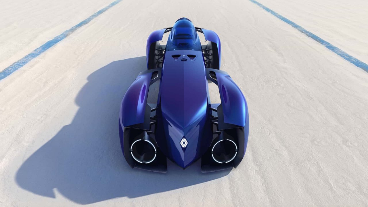 Renaultov »batmobil« za rekordne dosežke