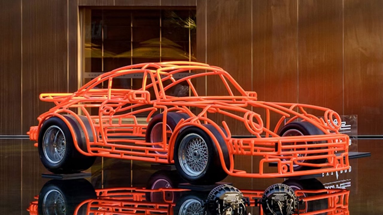 Skupltura Porscheja prodana za trikratno ceno pravega avtomobila