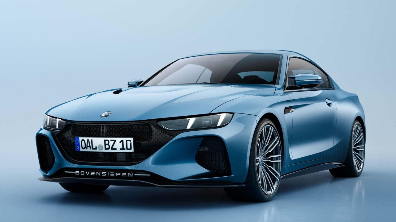 Bovensiepen Zagato, na osnovi BMW-ja izdelan unikatni kupe, prav tako predstavljen pred dnevi na prireditvi v Villa d'Estu ob jezeru Como.