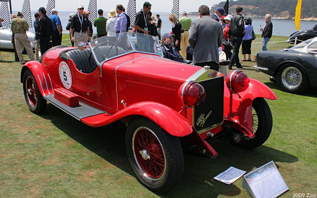 Večna umetnina, stara stoletje - Alfa Romeo 6C 1500 Sport Zagato Spyder iz 1928.