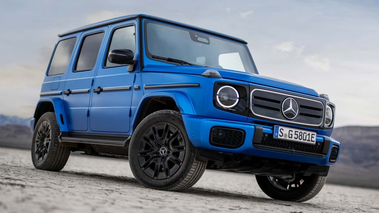 Električni Mercedes G je popoln polom