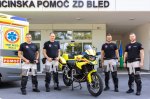 Blejski reševalci tudi z dvokolesnim BMW-jem na intervencije - fotografija 3