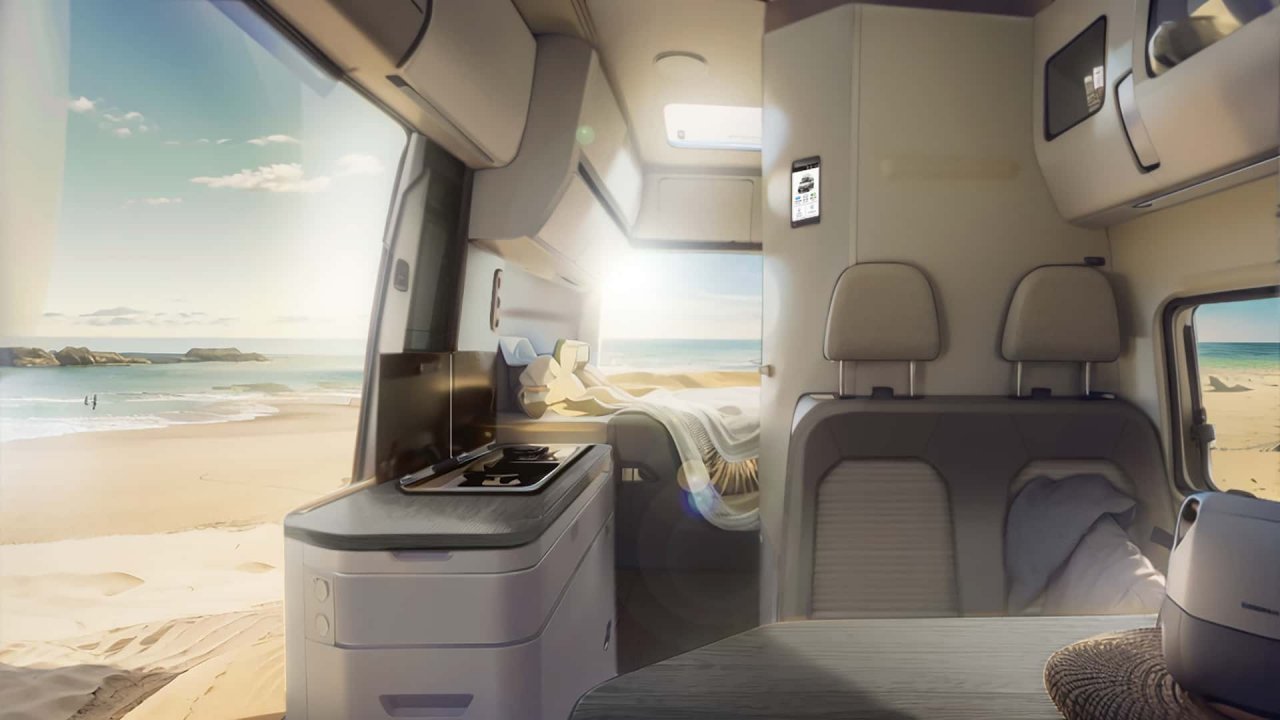 Prenovljeni Volkswagnov veliki bivalnik najprej v Düsseldorf Prenovljeni Volkswagnov veliki bivalnik najprej v Düsseldorf