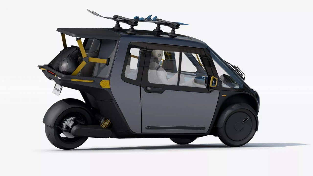 Hitri mobilni tricikel za urbano mobilnost