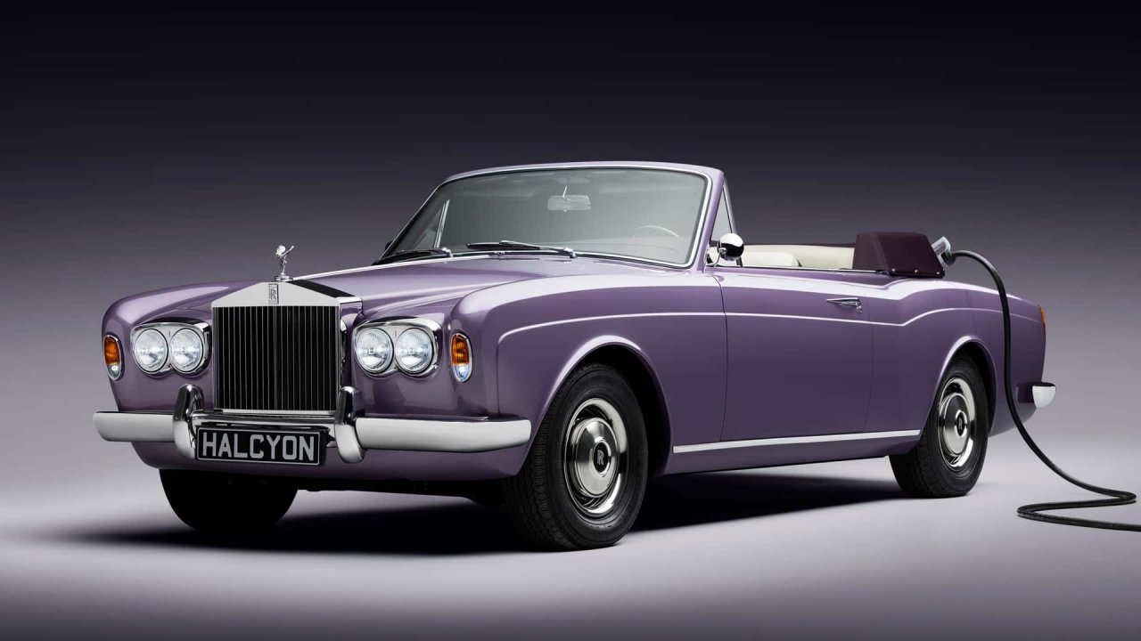 Legendarni Rolls-Royce Corniche z električnim pogonom