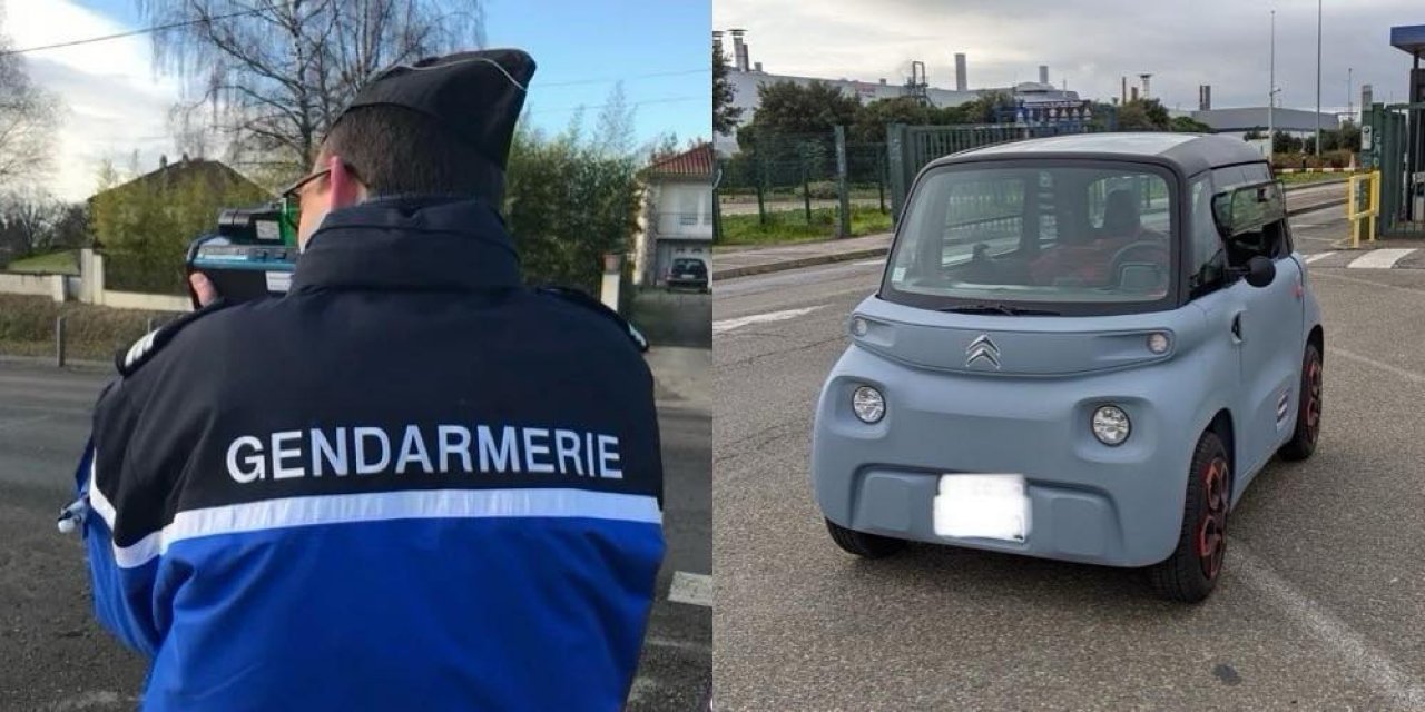 Frizirani Citroen Ami je na radar padel s hitrostjo 81 km/h
