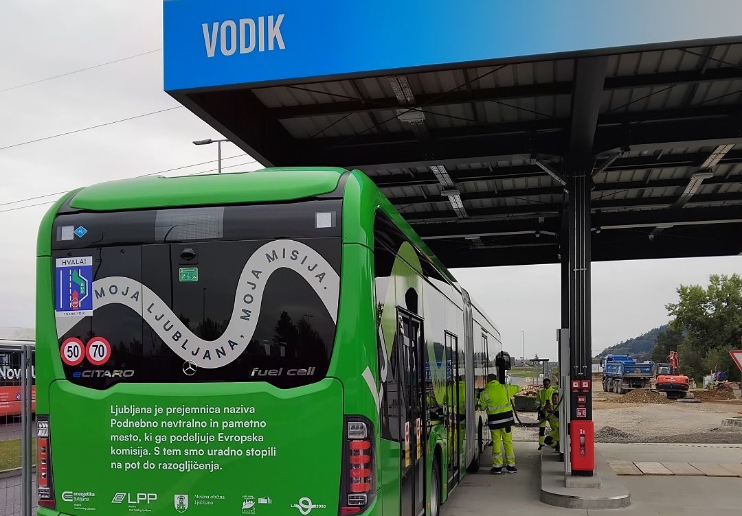 Ljubljanski LPP v redne linije uvaja avtobuse na vodik