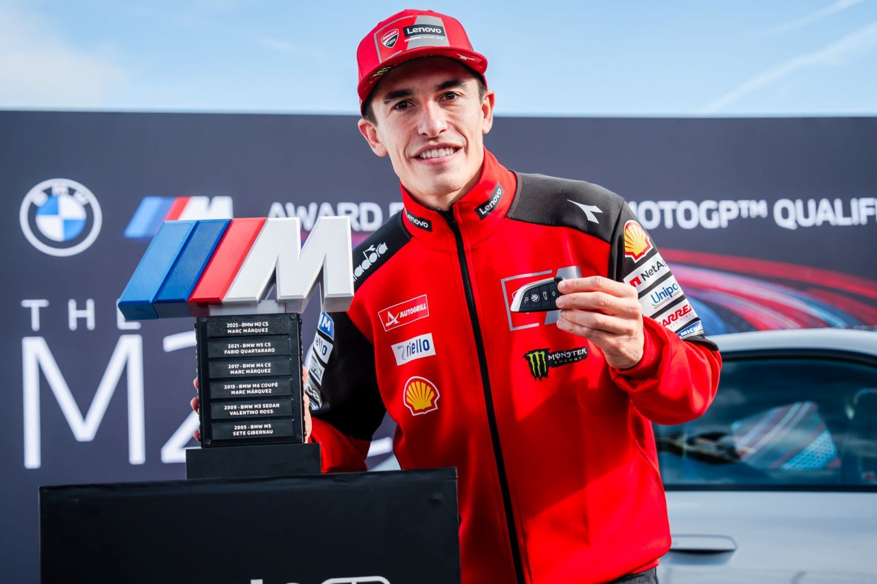 Marquez dobil novega BMW-ja M2 CS