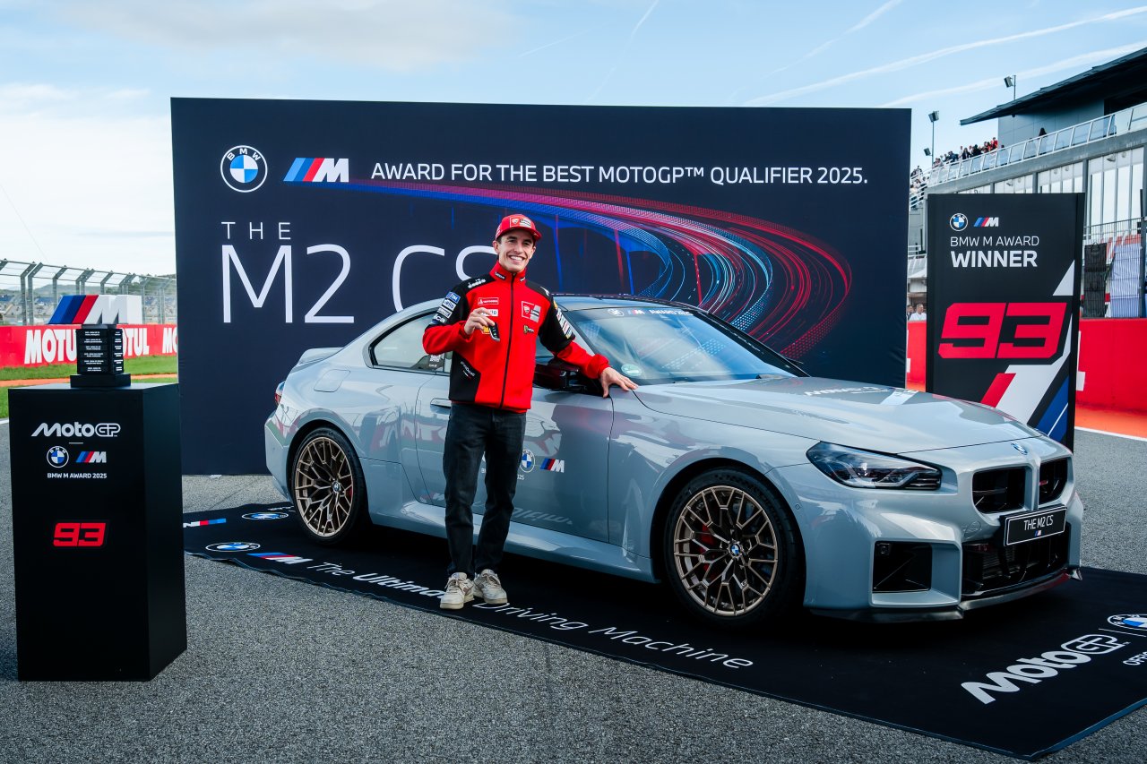 Marquez dobil novega BMW-ja M2 CS