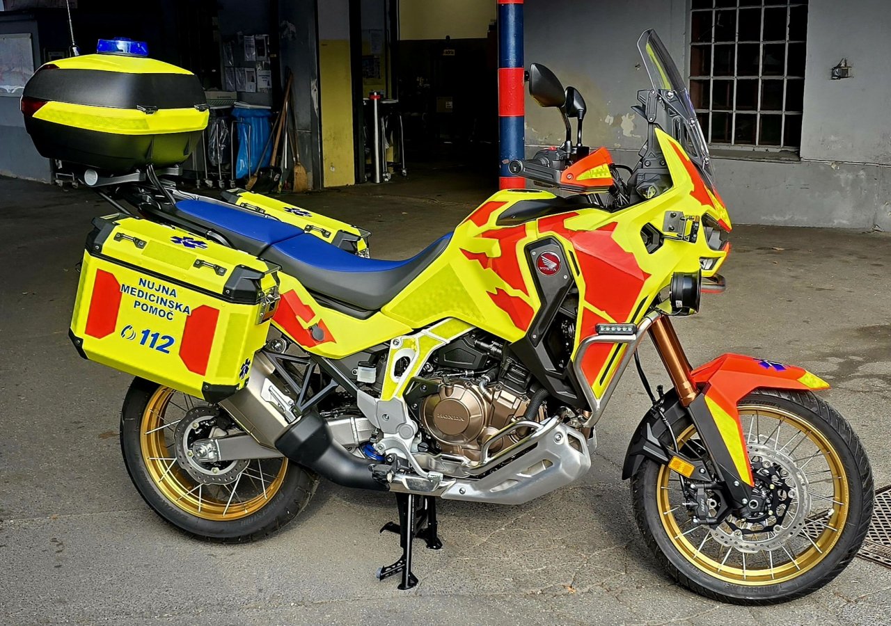 Nova Honda Africa Twin za ljubljanske reševalce