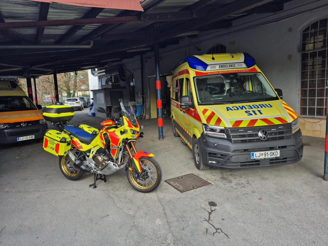 Nova Honda Africa Twin za ljubljanske reševalce
