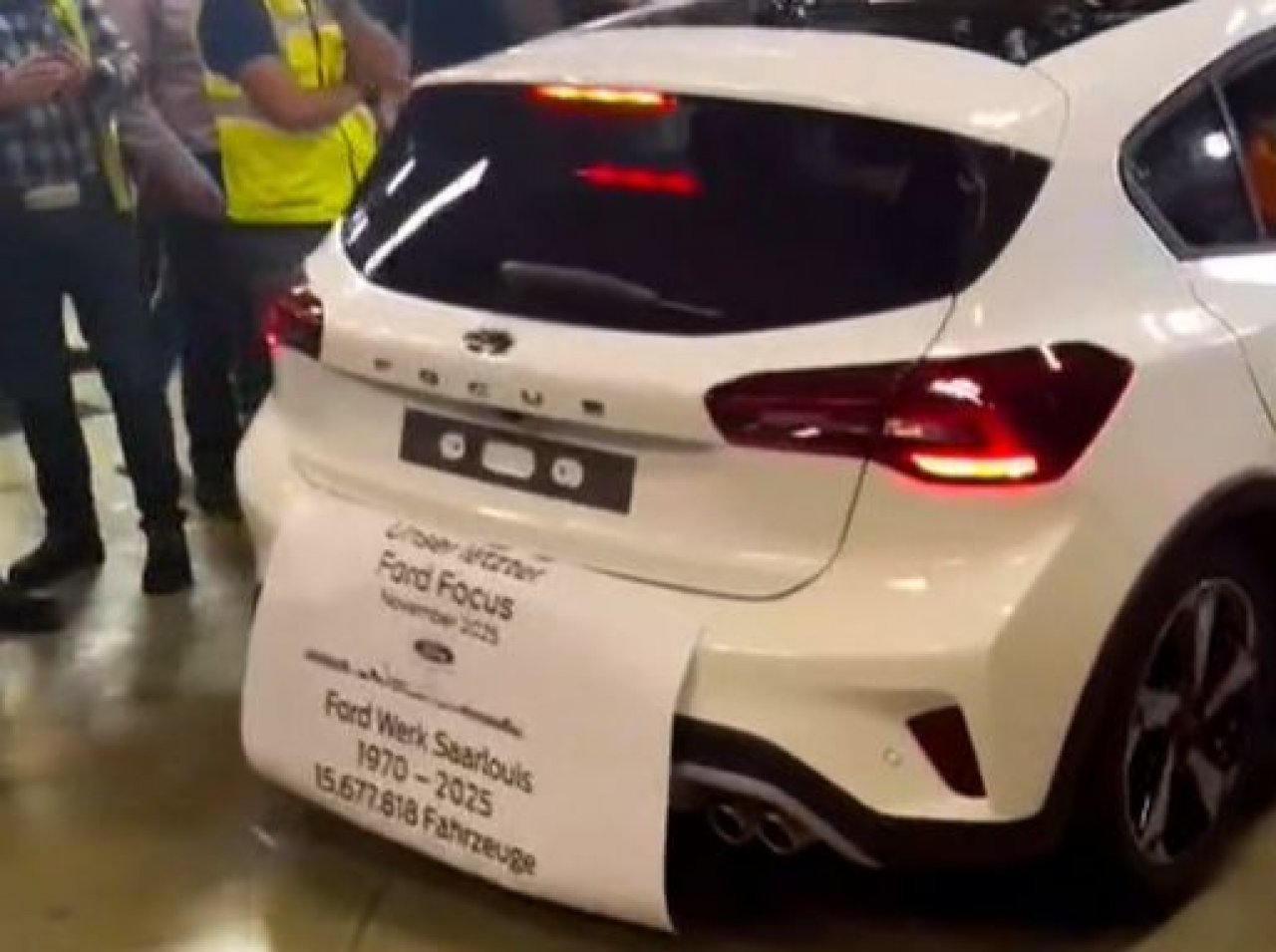 To je zadnji Ford Focus
