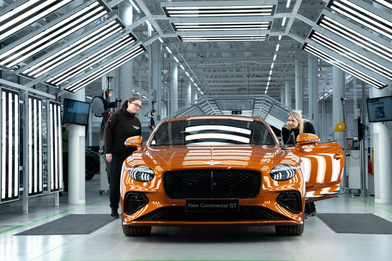 Bentley Motors že petnajstič zapored med najboljšimi delodajalci