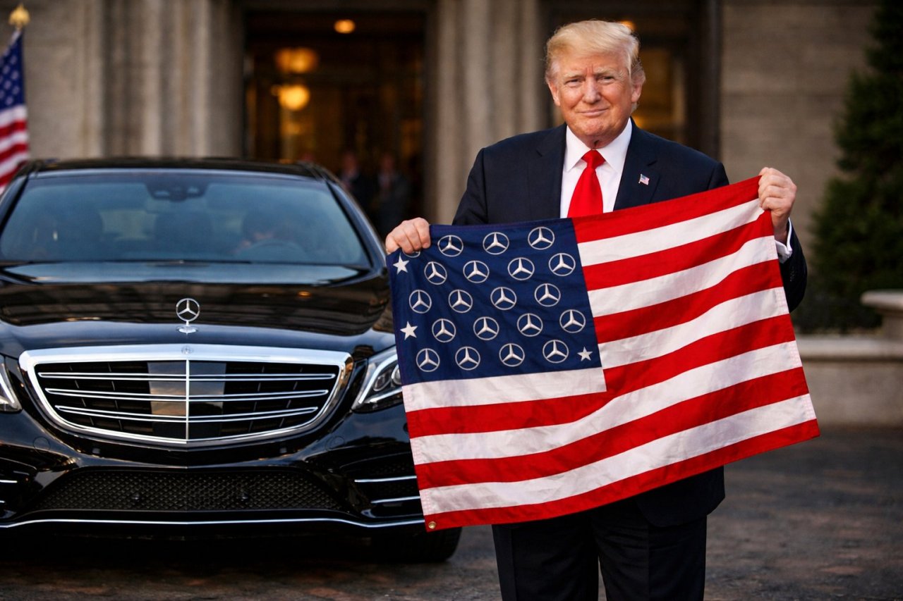 Mercedes-Benz kot ameriška znamka?