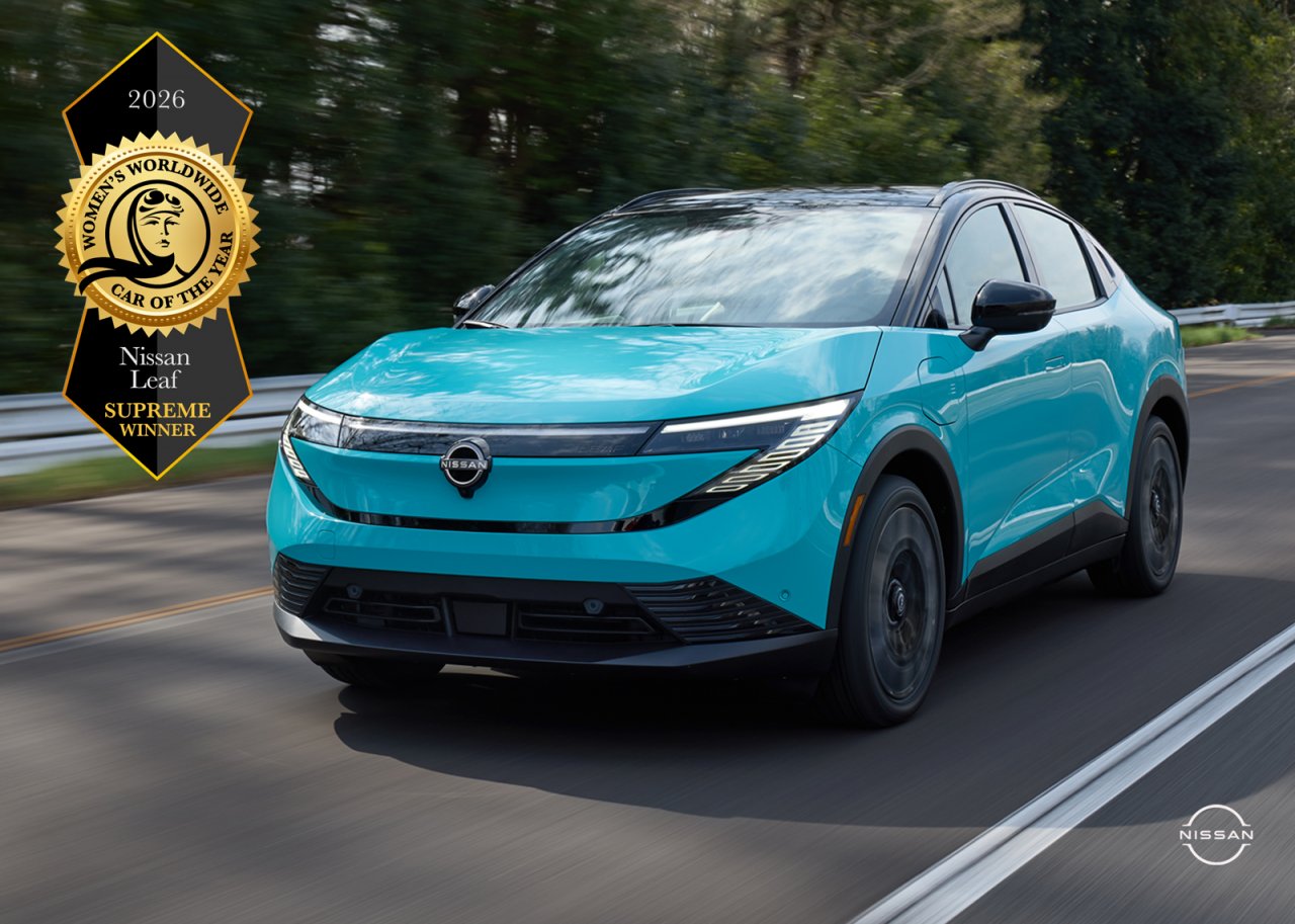 Nissan Leaf je Svetovni avto leta po izboru žensk