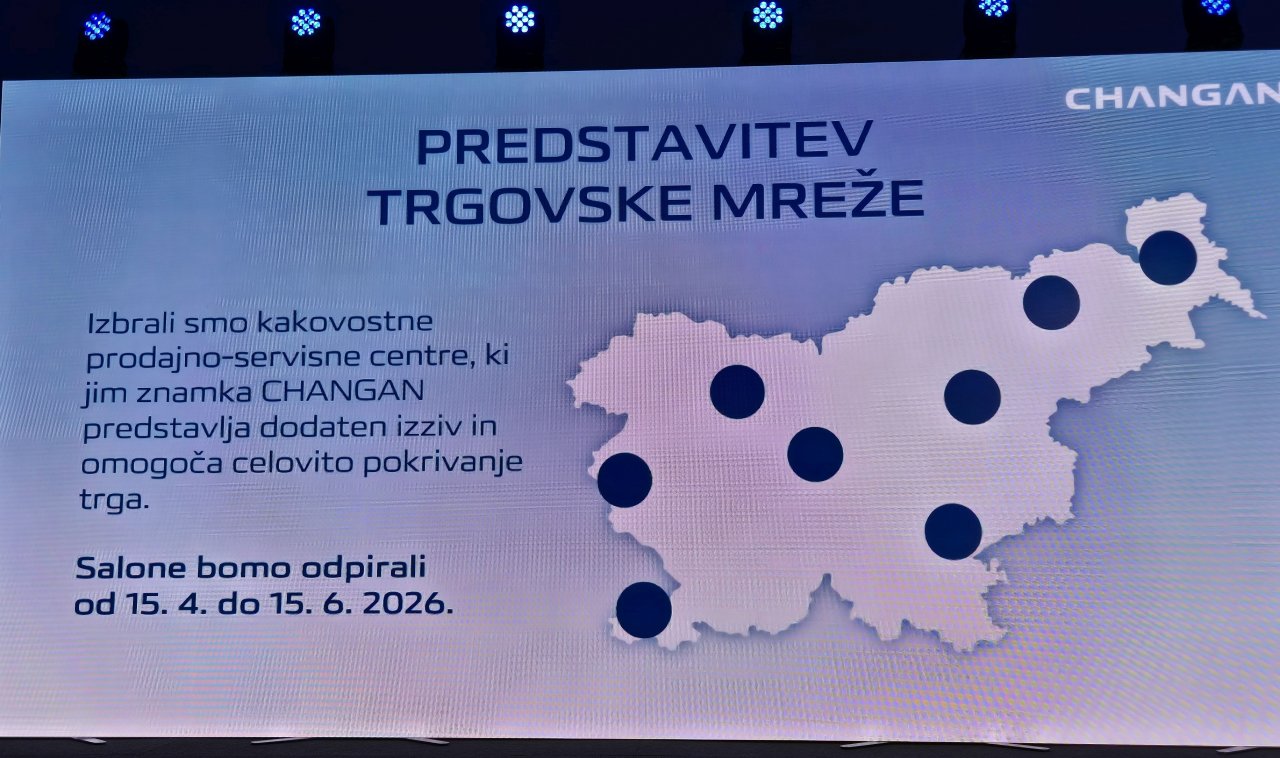 Štirje modeli, trije pogoni in osem trgovcev 