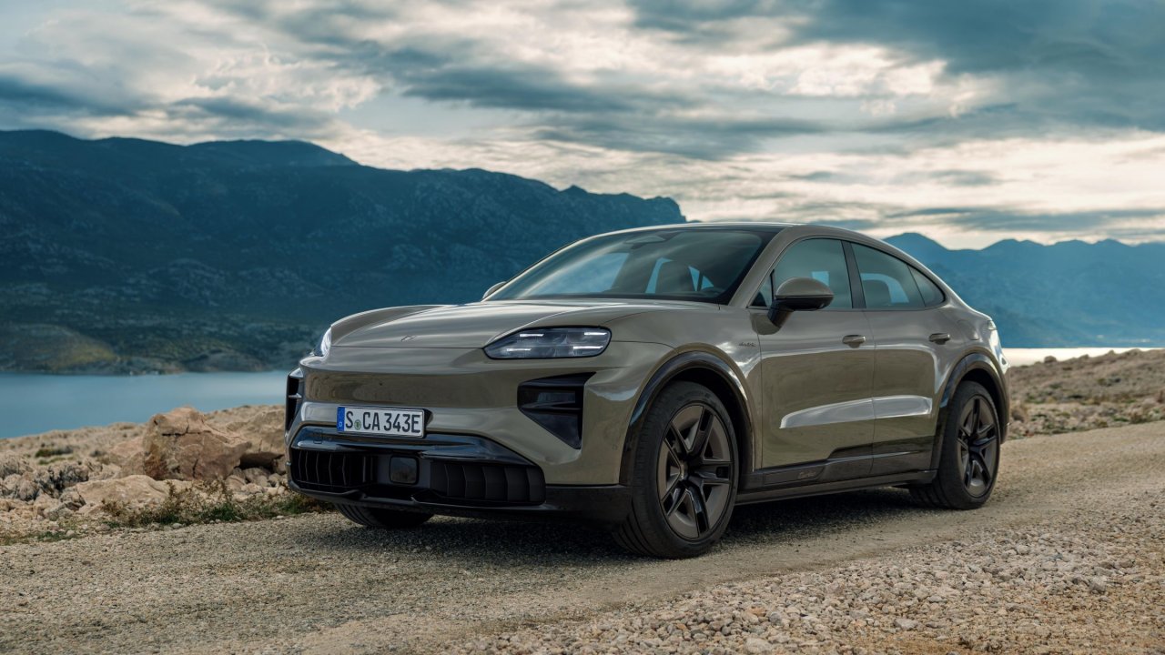 Električni Cayenne še kot kupe
