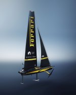Ferrari je pokazal podobo svoje jadrnice Hypersail - fotografija 3